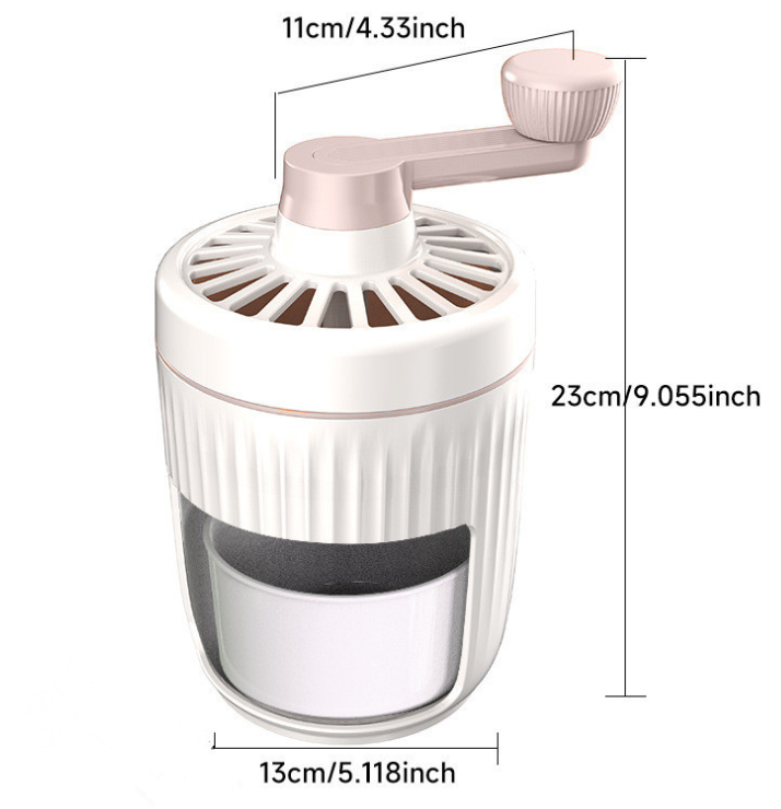 Manual Ice Shaver for Home Use - Compact Machine