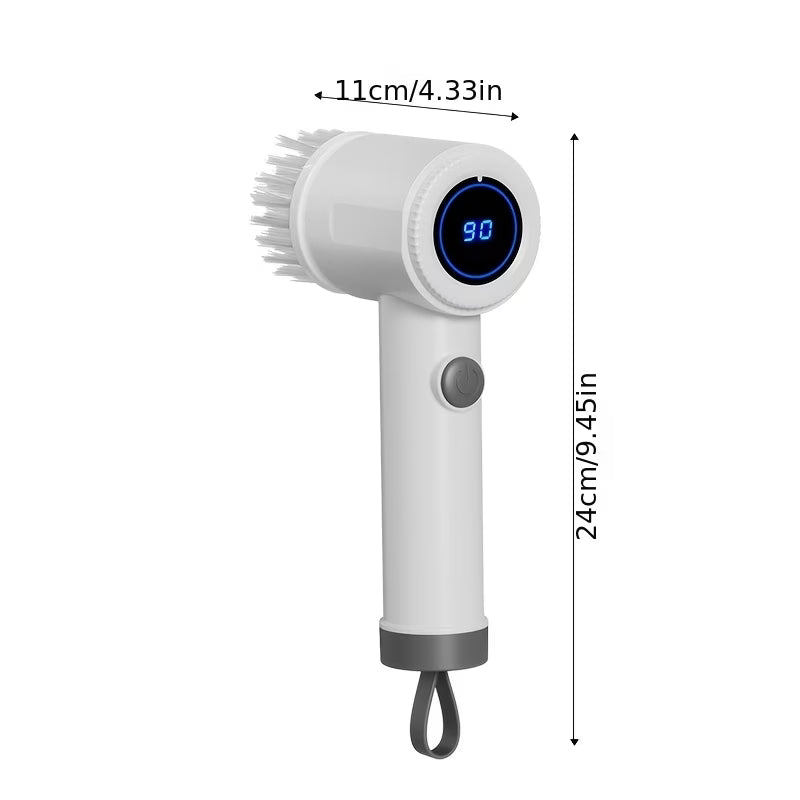 6-in-1 Multifunctional Electric Cleaning Brush, Cordless & Rechargeable
