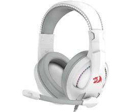 Redragon H211 CRONUS Surround Sound RGB Wired Gaming Headset - White