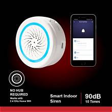 Connex Connect Smart WiFi Siren Alarm - Indoor