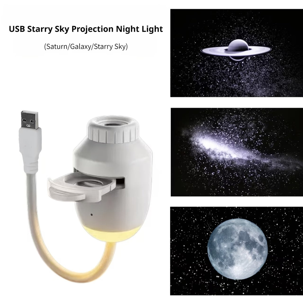 USB Starry Sky Projector