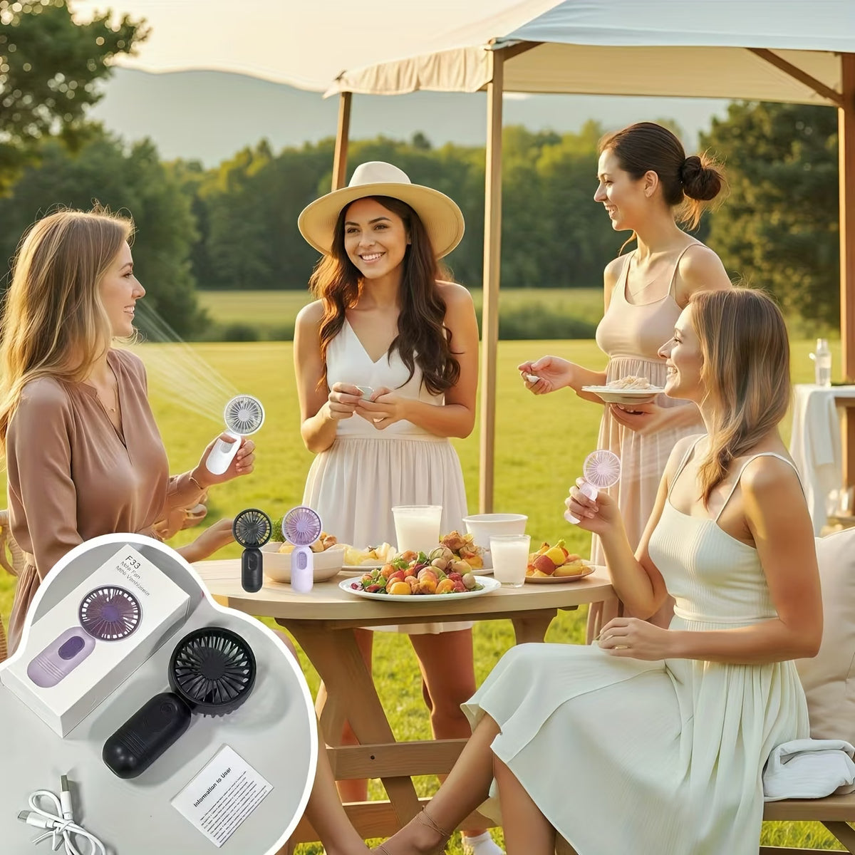 Mini Portable Fan