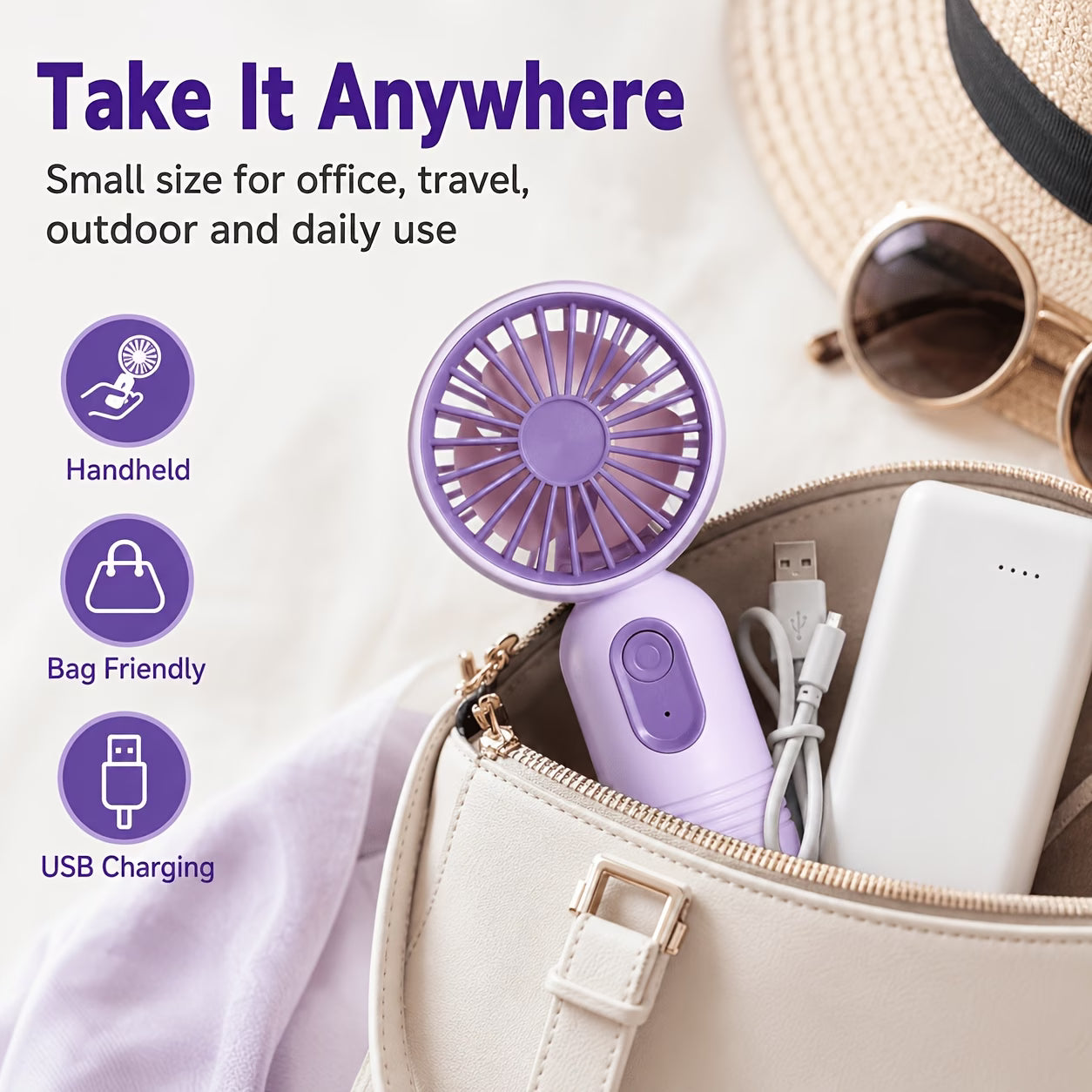 Mini Portable Fan