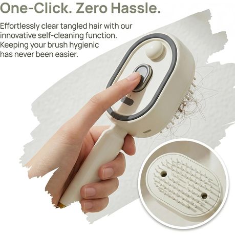 Electric Spray Air Cushion Massage Comb,For Dry & Tangled Hair